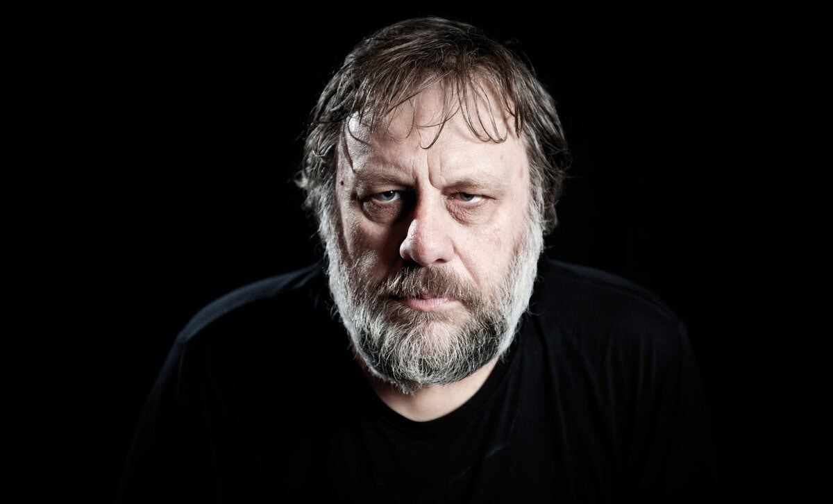 Slavoj Zizek filosoof denkbeest van Ljubljana