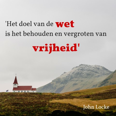scheiding tussen kerk en staat John Locke