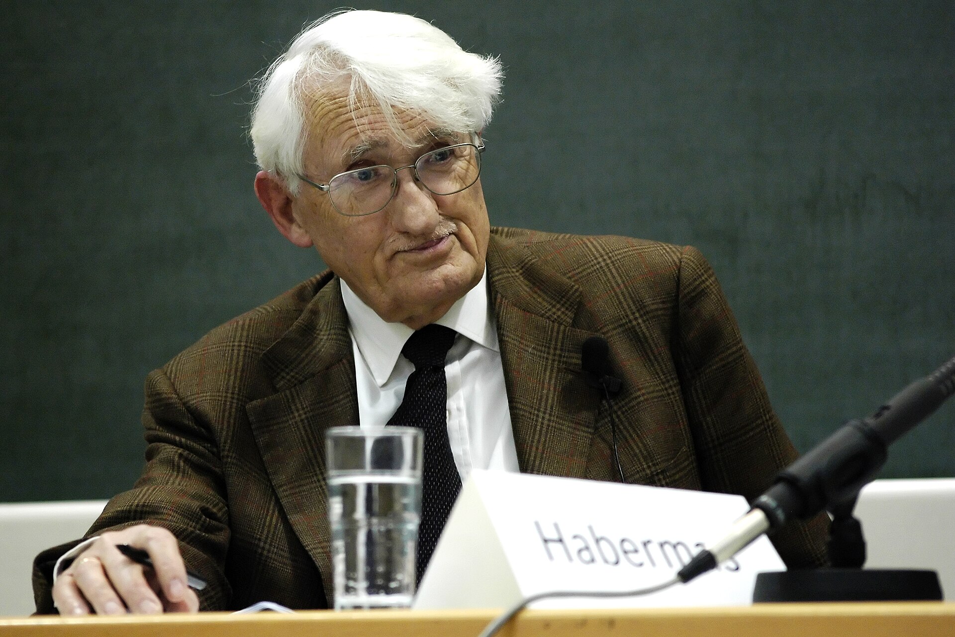 filosoof en socioloog Jürgen Habermas