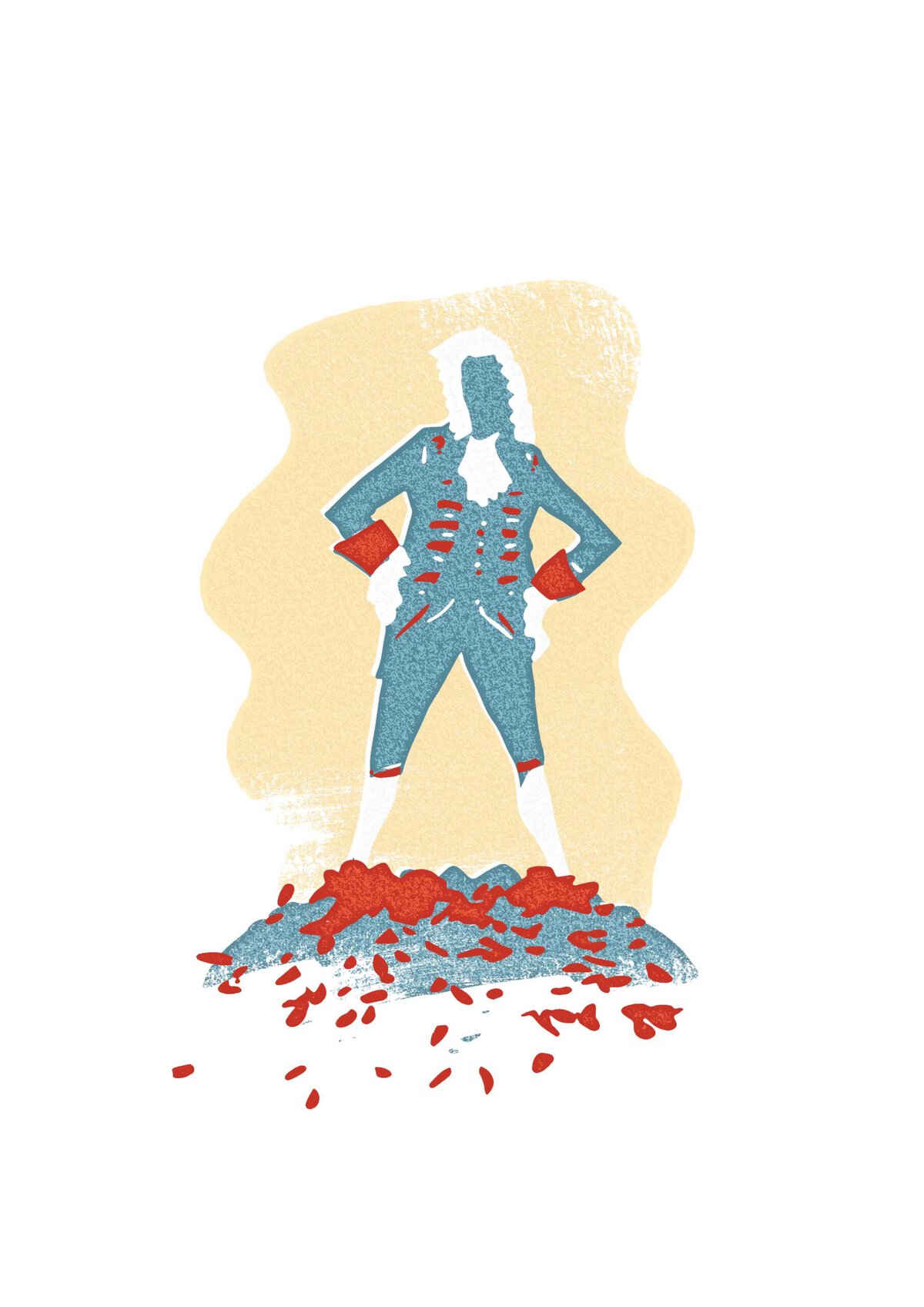 illustratie van Immanuel Kant als boom