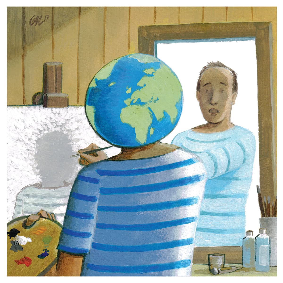 illustratie bij een artikel over neoliberalisme