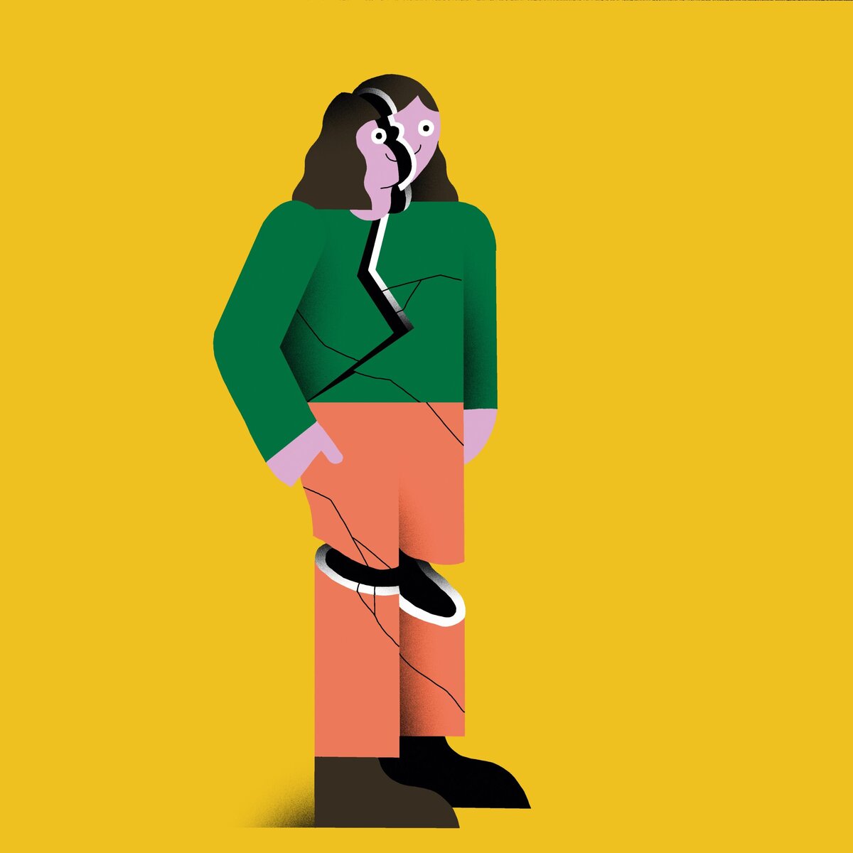 pijn gebroken persoon