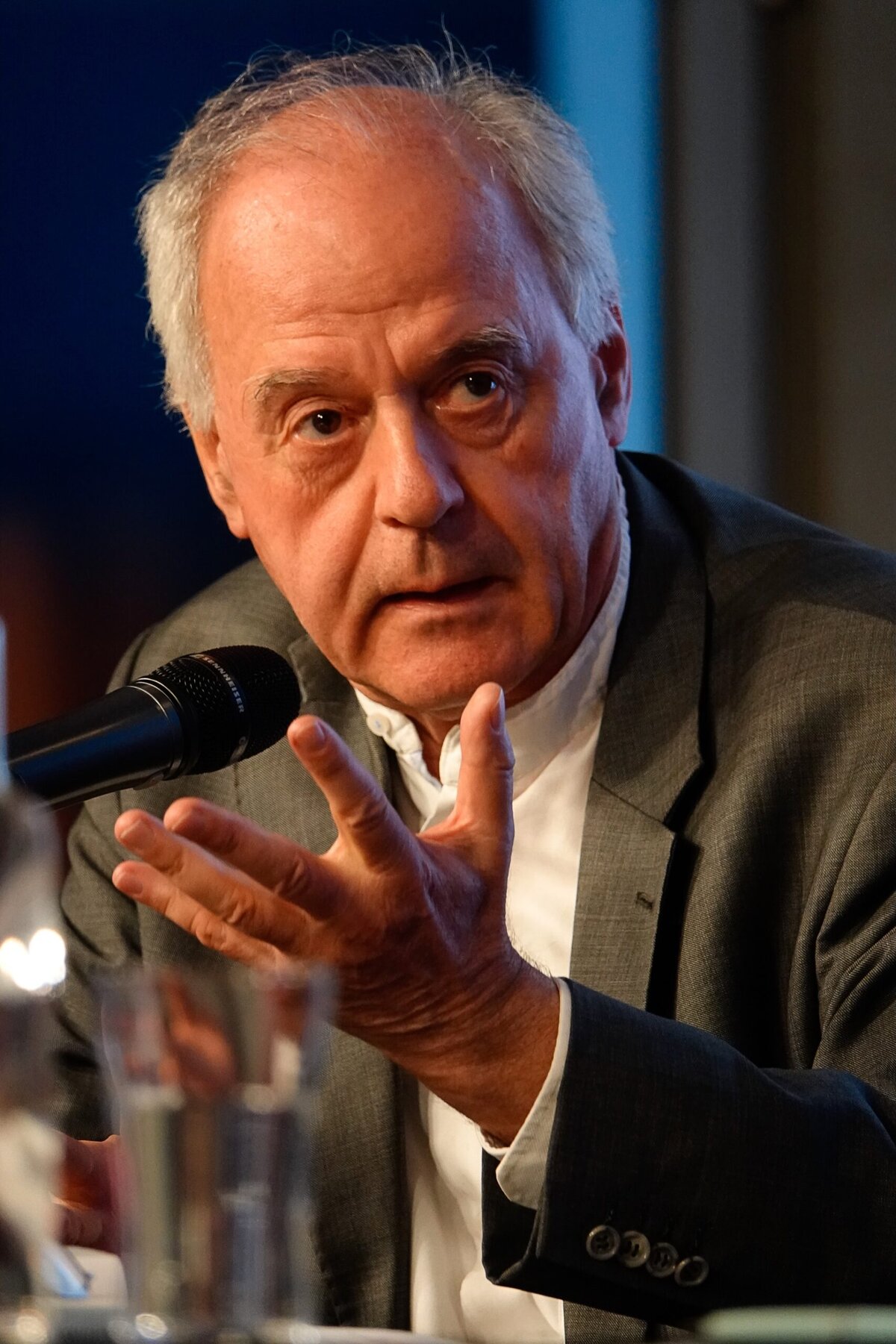 filosoof Wilhelm Schmid op het Munchner Literaturfest in 2025