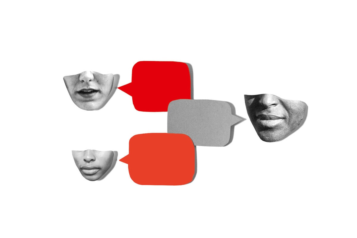 liegen praten dialoog