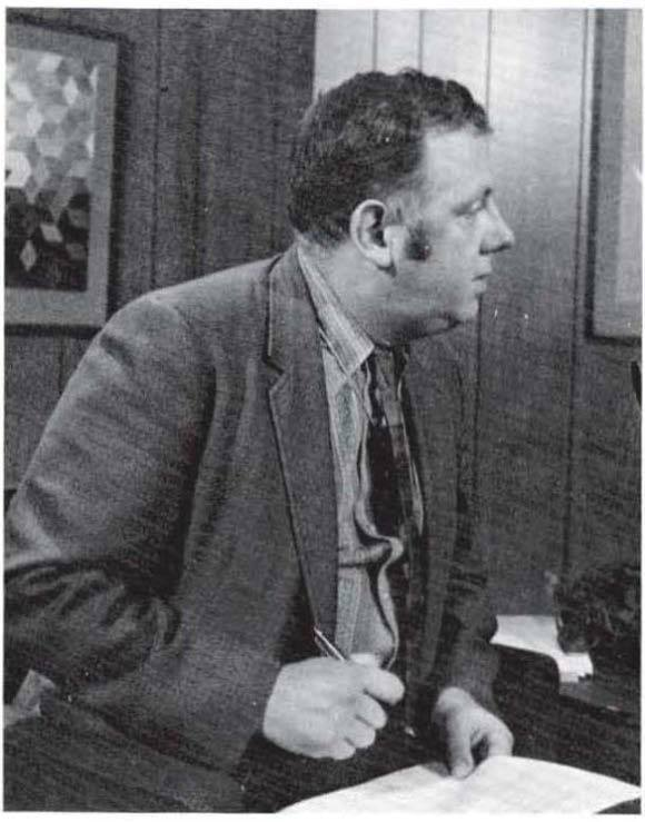 filosoof Alasdair MacIntyre op jonge leeftijd