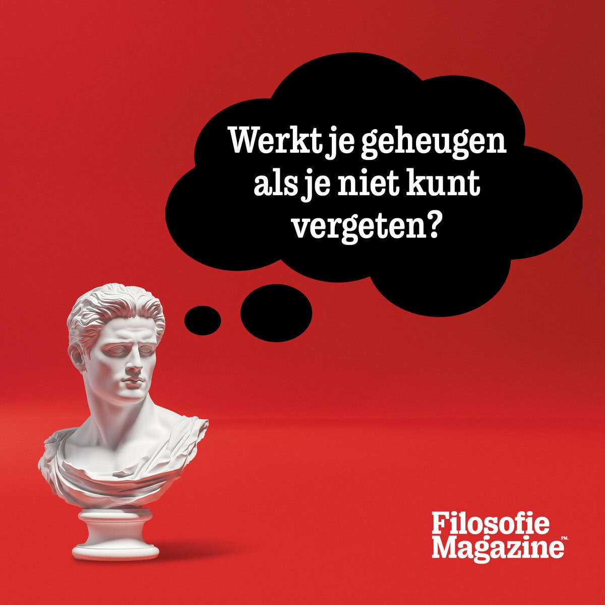 Werkt je geheugen nog als je niet kunt vergeten Filosofie Magazine