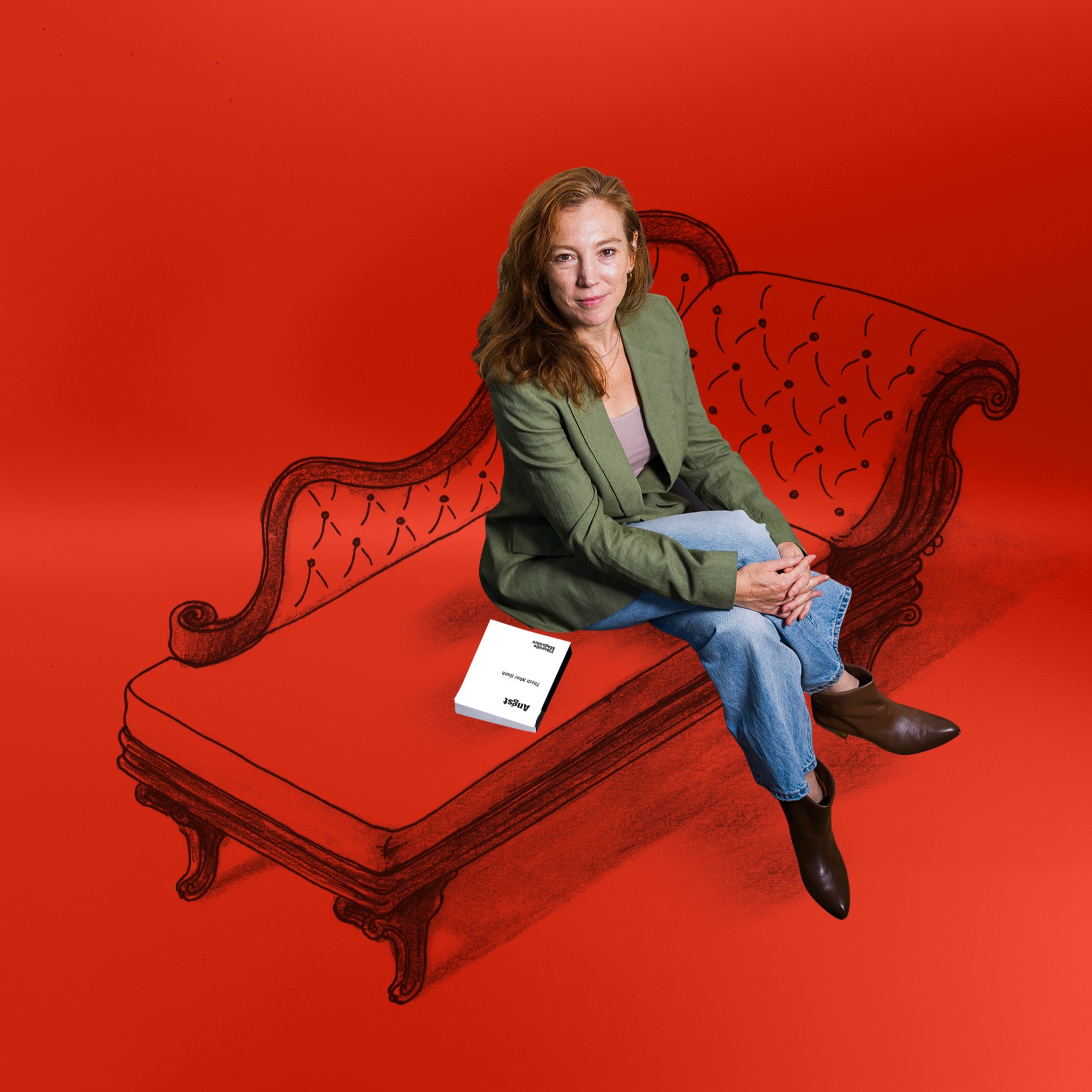 filosofie op de sofa Marte Kaan met Angst van Thich Nhat Hanh