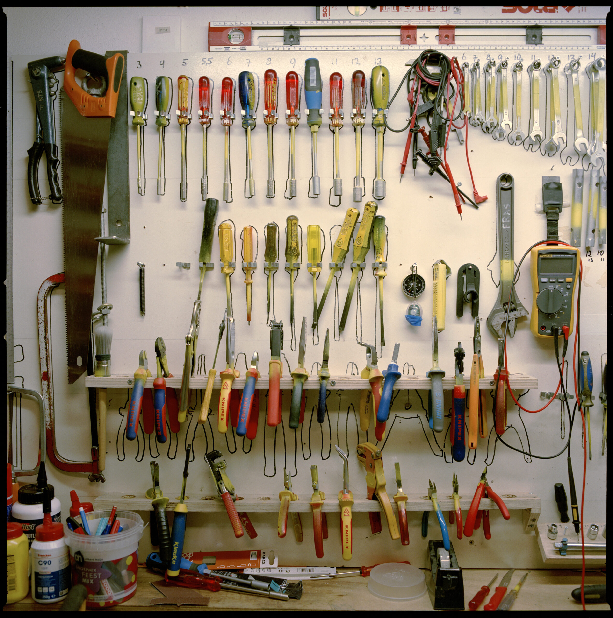 gereedschap gebruiken