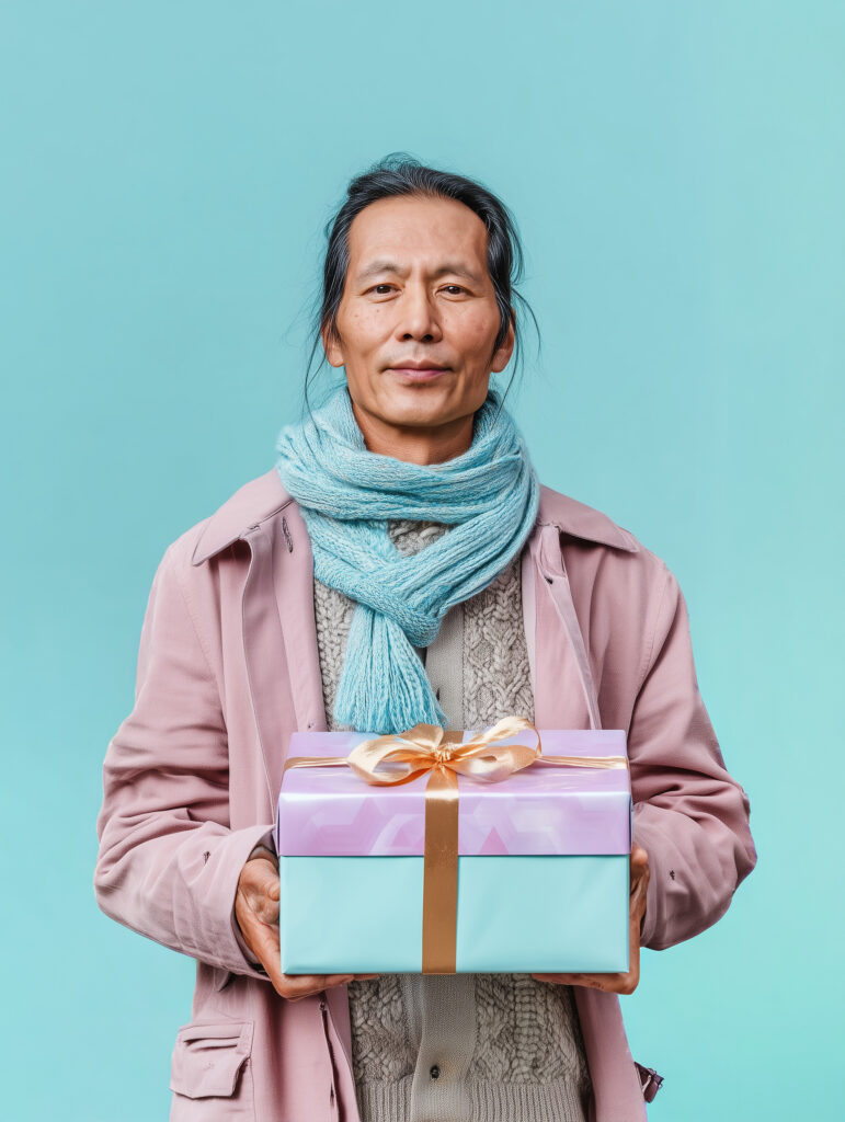 Filosoof Byung-Chul Han met cadeaus