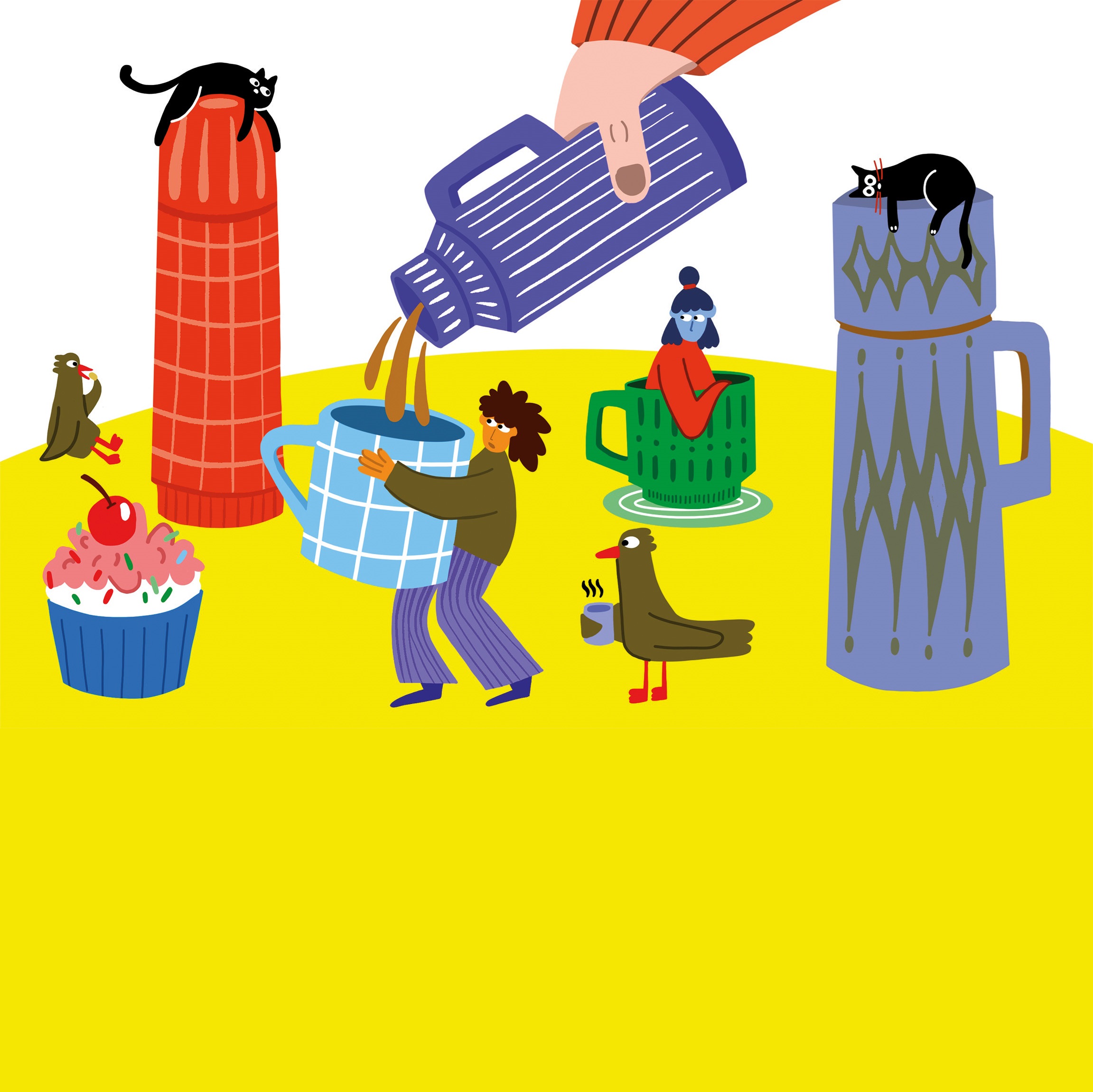 raadsel kan koffie of thee