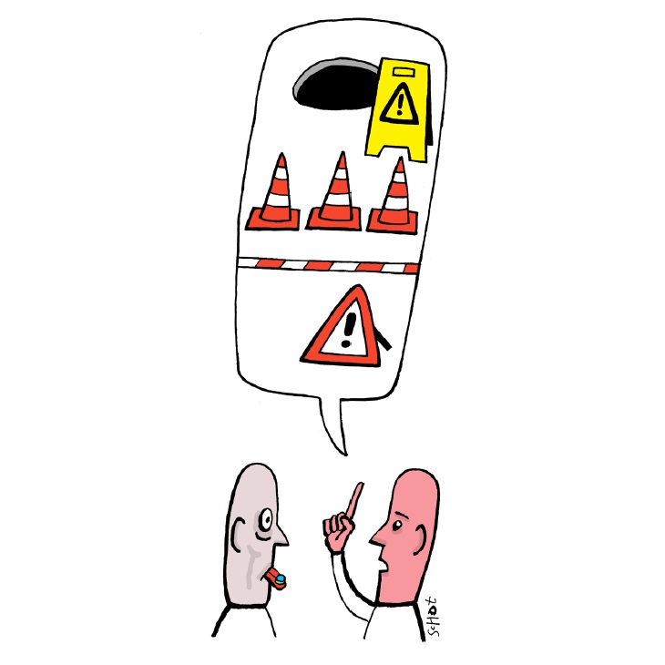 illustratie bij moreel dilemma kan ik bepalen wat goed voor een ander