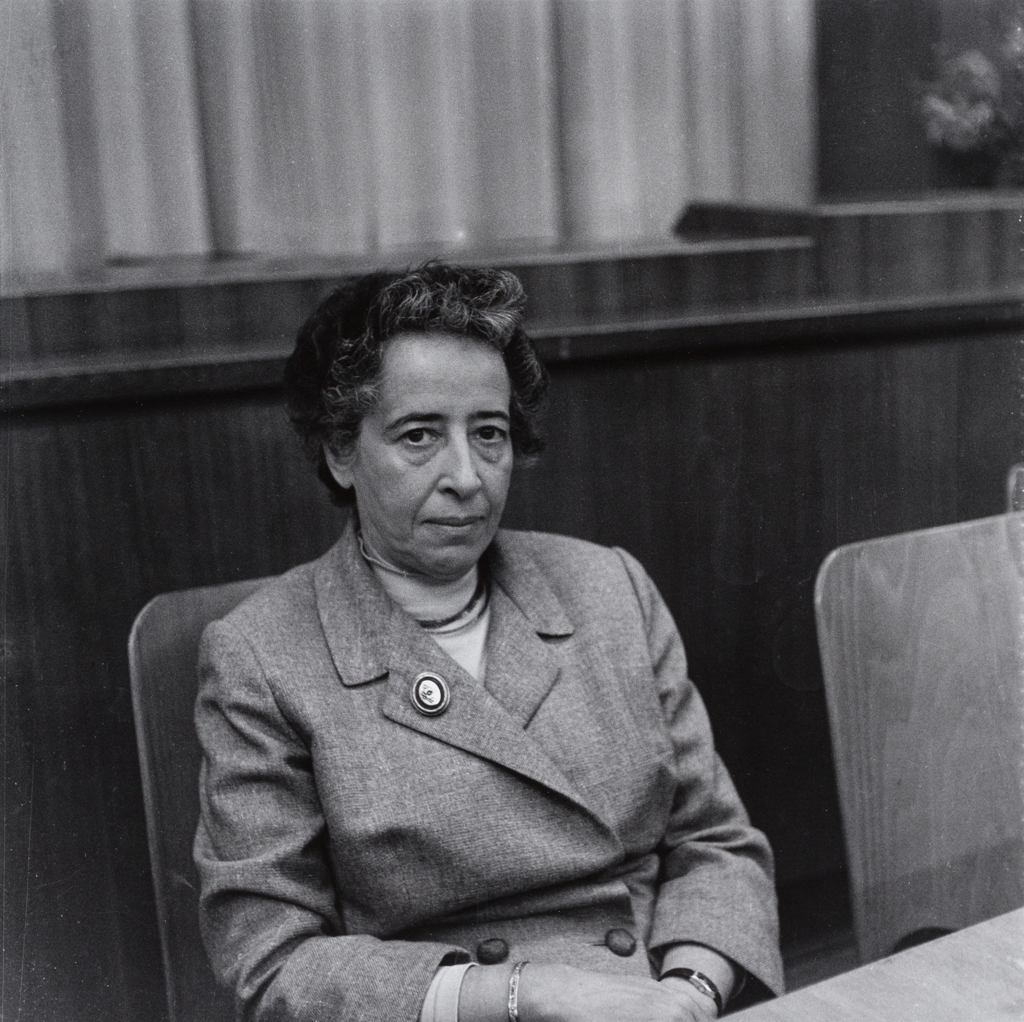 filosoof Hannah Arendt auteur van Over Palestina