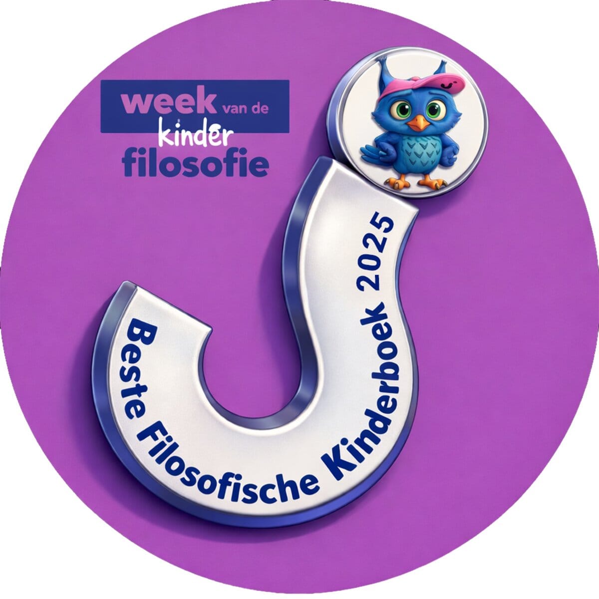 logo Ludoq 2026 prijs voor beste filosofische kinderboek 2025 Week van de Kinderfilosofie