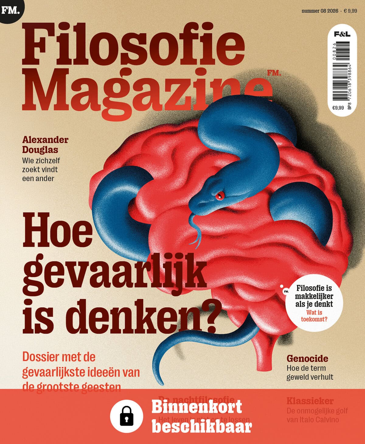 Filosofie Magazine 8 2026 Hoe gevaarlijk is denken