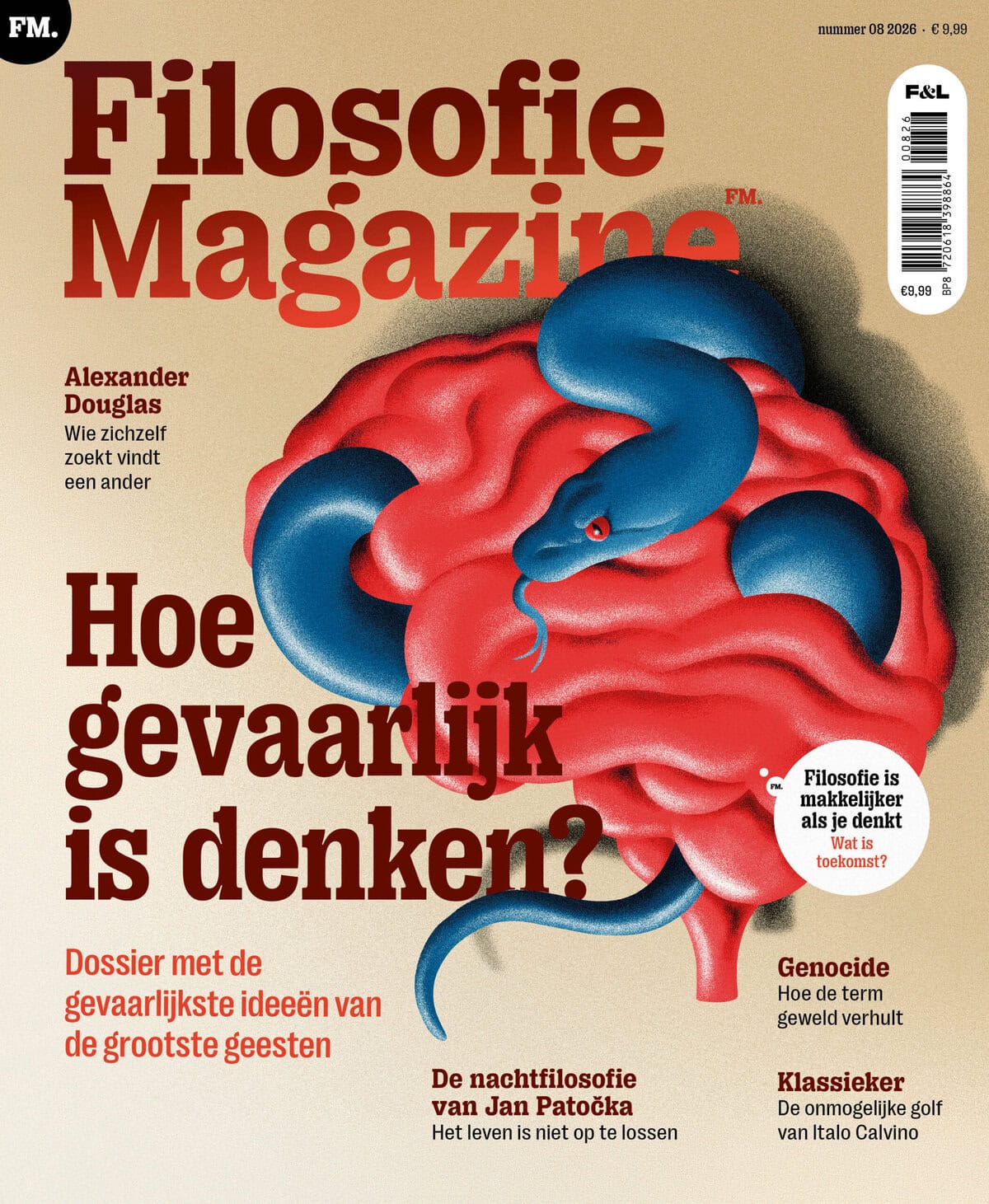 Filosofie Magazine 8 2026 Hoe gevaarlijk is denken