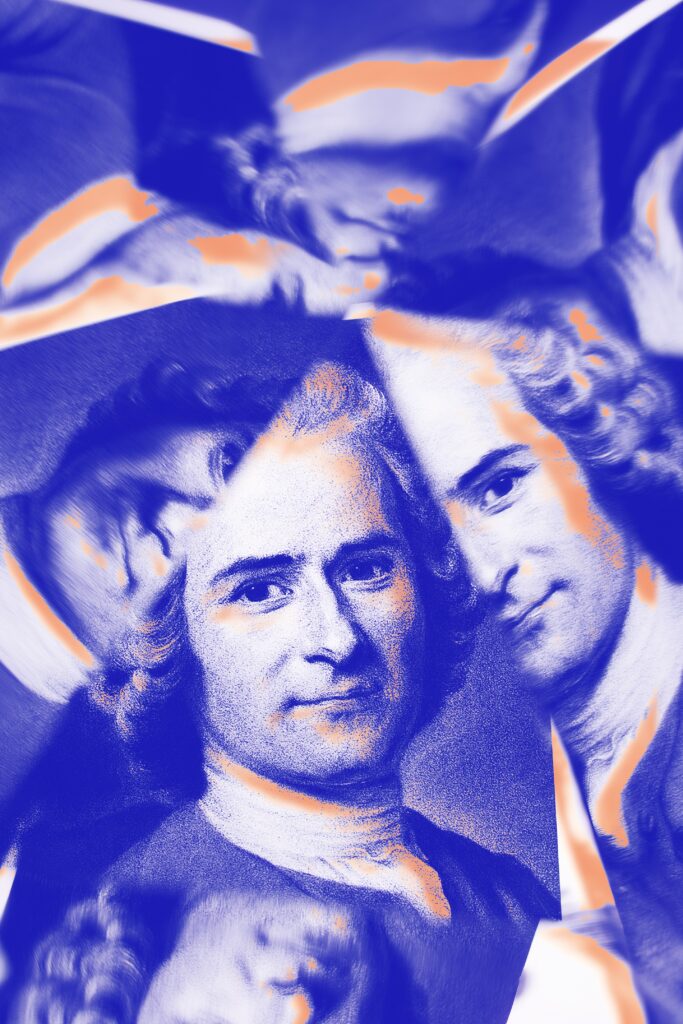 Jean-Jacques Rousseau authentiek