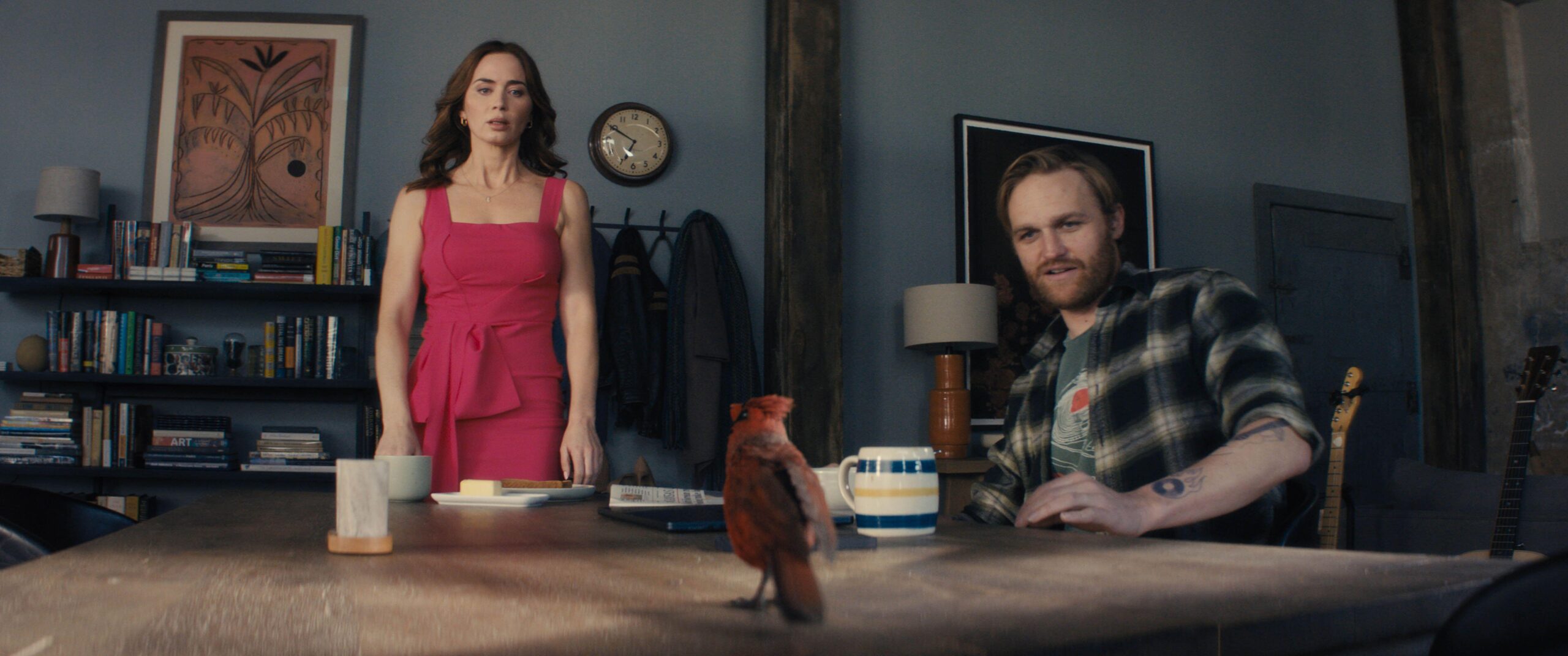 Disclosure Day wonder Emily Blunt kardinaalvogel