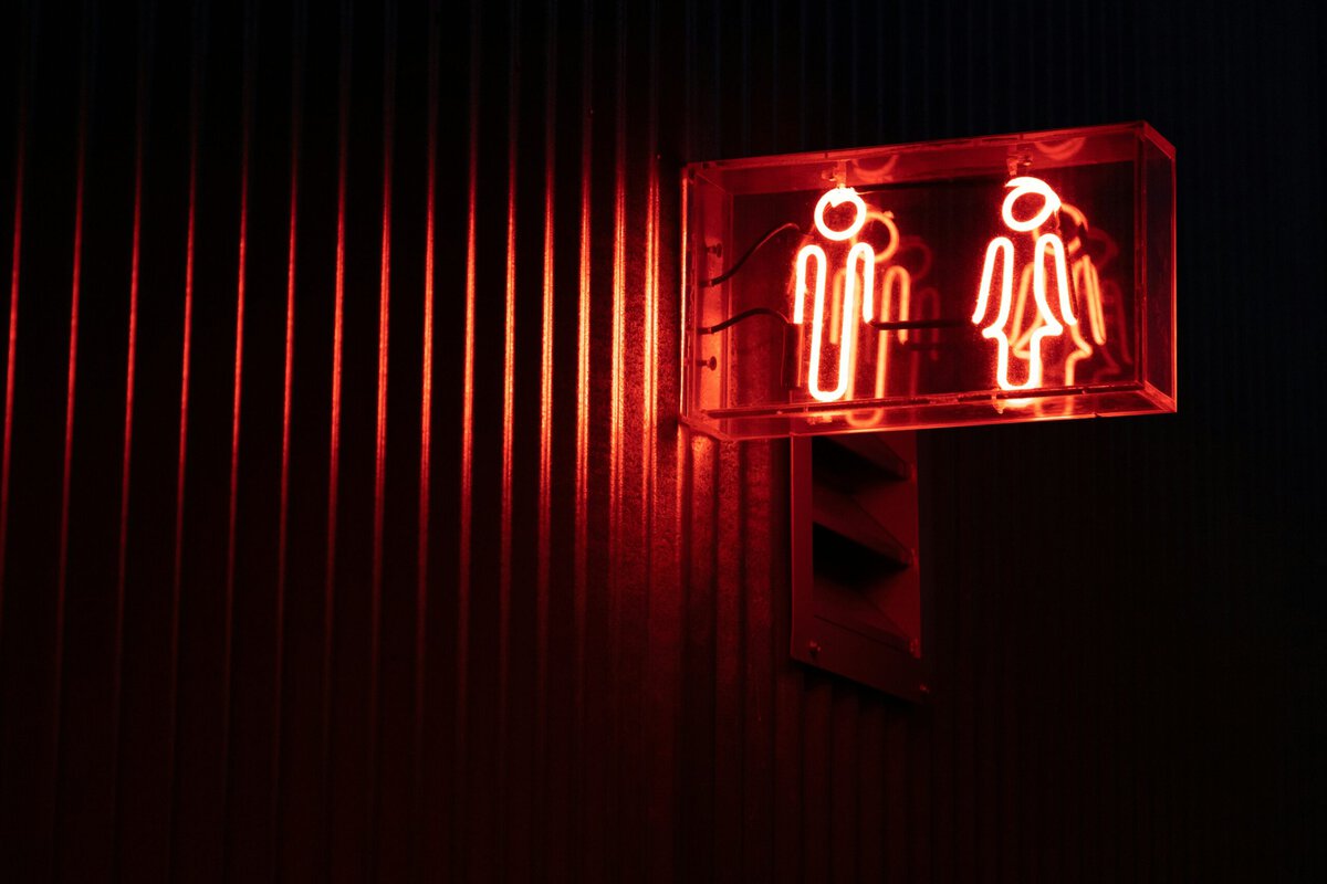gender sekse wc